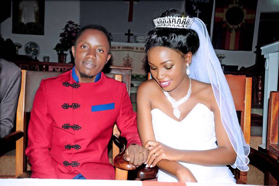 Ugandan singer holds lavish wedding with only 11 invited guests