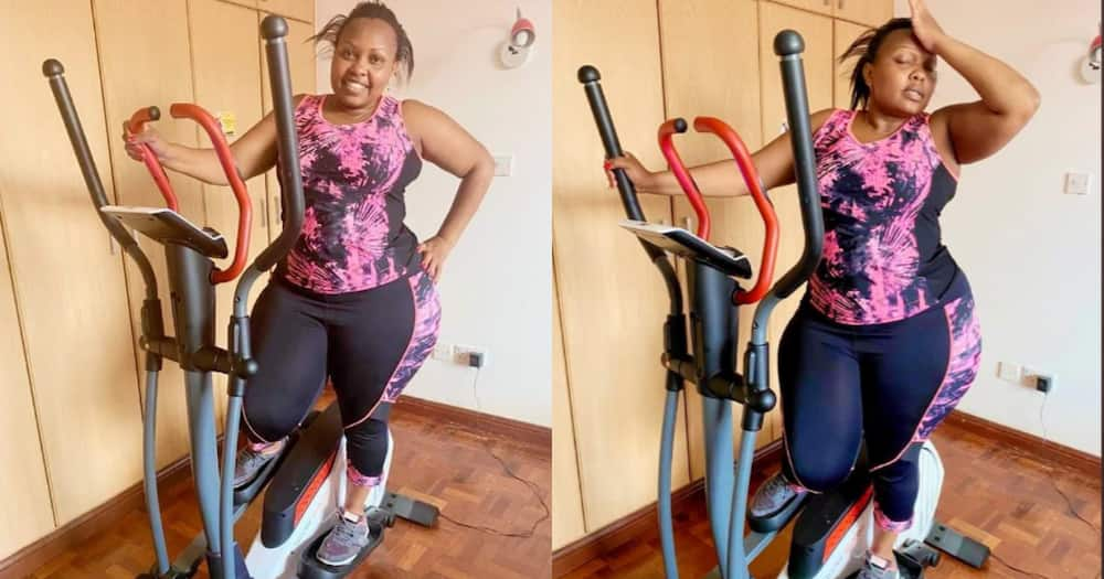 Seneta Millicent Omanga apata shepu mpya baada ya kukesha gym