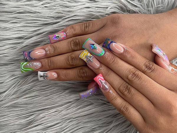 Duck nails designs