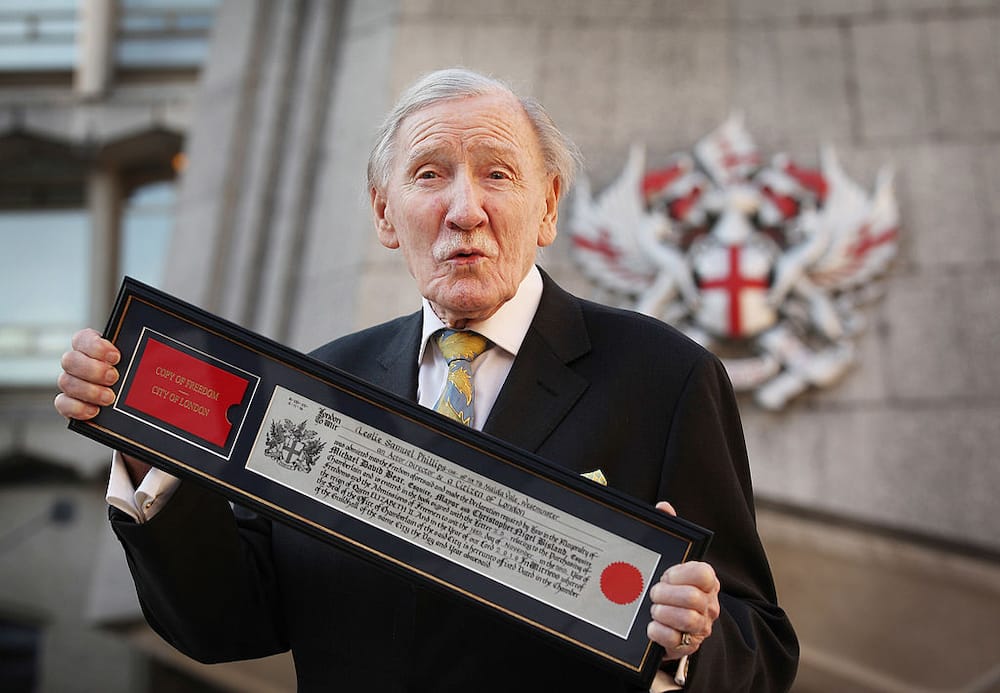 Leslie Phillips at The Guildhall