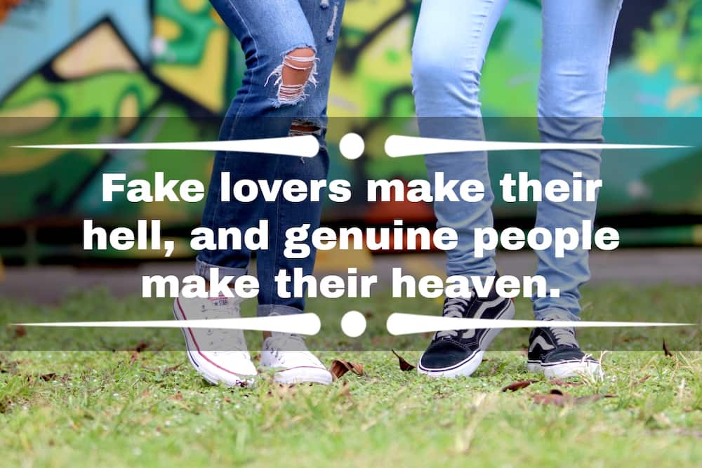 quotes about fake love