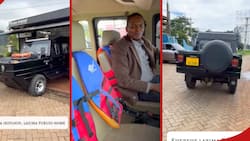 Senator Allan Chesang Shows off Car Modified to Operate as Boat in Floods: "Alligator"