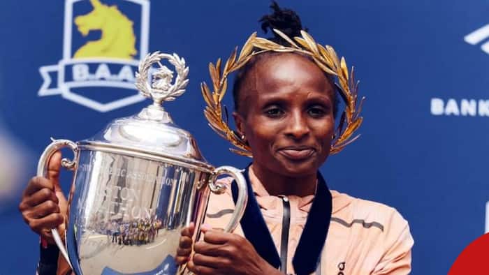 William Ruto Leads Kenyans in Congratulating Hellen Obiri for Winning Boston Marathon: "Well Done"
