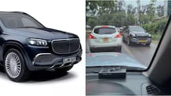 Netizens Ungovernable as KSh 23m Mercedes Maybach GLS Is Spotted On Kenyan Road