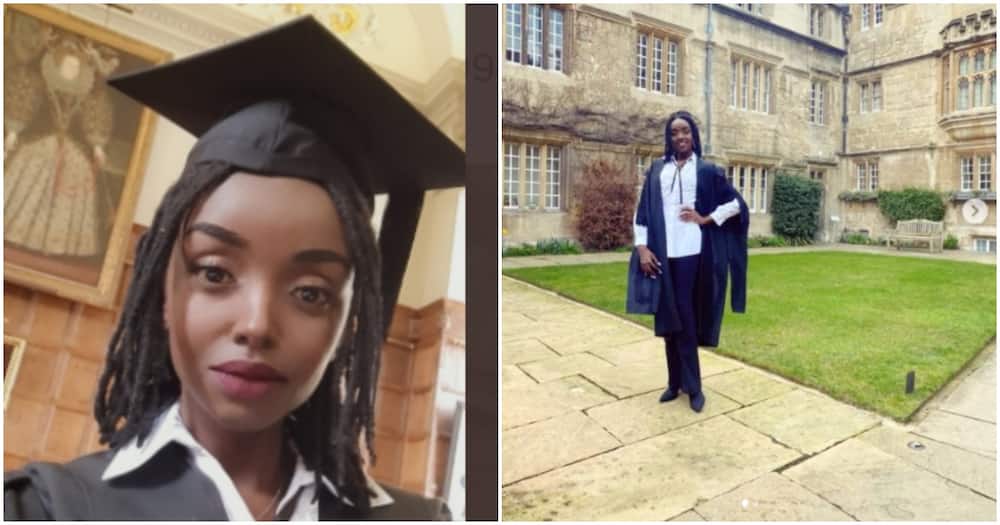 Mercy Muroki graduates from Oxford after many challenges.