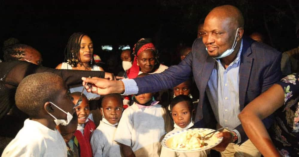 Moses Kuria Celebrates 50th Birthday With Homeless Gatundu Children Tuko Co Ke