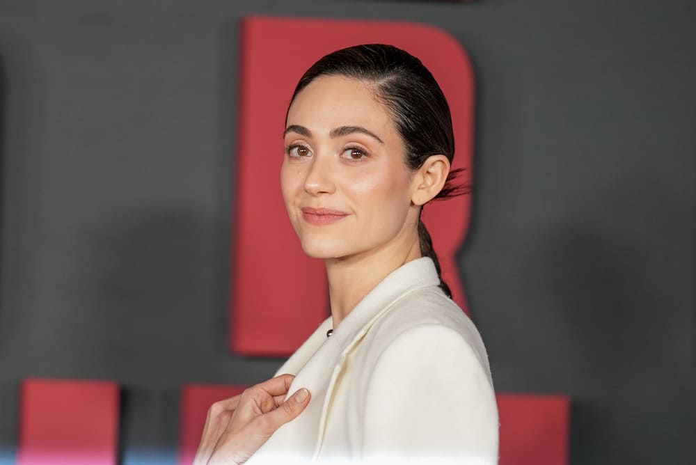 Emmy Rossum at the New York premiere of Netflix's "Leave the World Behind" held at The Paris Theater