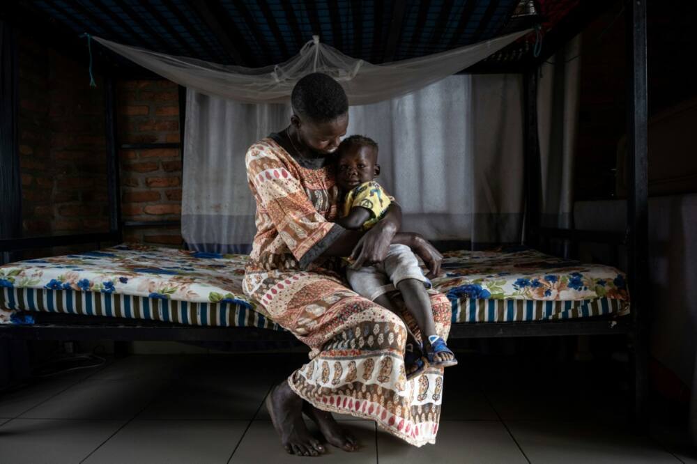 South Sudanese asylum seeker Nyalada Gatkouth Jany, with her one-year-old baby, says Finland has agreed to give her asylum