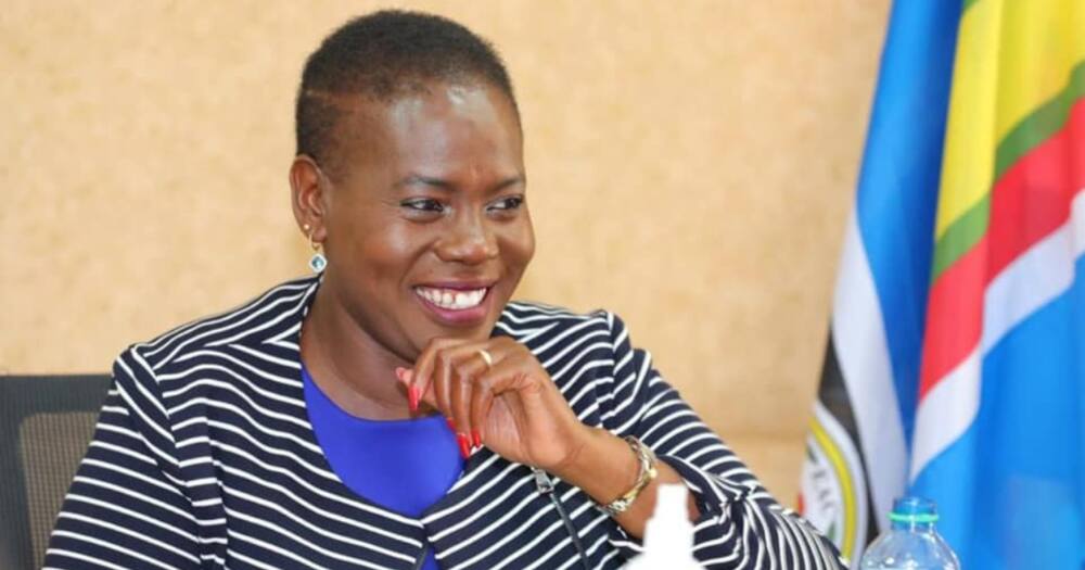Lands CS Farida Karoney. Lands CS Farida Karoney.