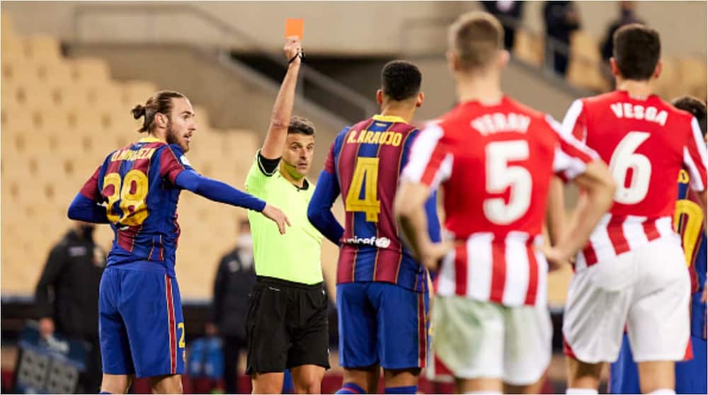 For issuing legendary Lionel Messi his first ever red card in club football, authorities set to do 1 thing to referee