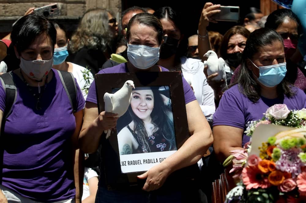 Luz Raquel Padilla suffered burns on 90 percent of her body, authorities said