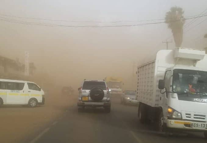 Panic as strong winds from Tanzania sweep across parts of Kenya