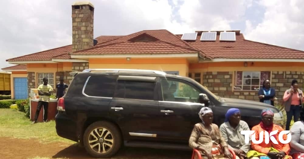 Late Jackson Kibor's Home in Photos as Locals Arrive in Droves to Pay Tributes