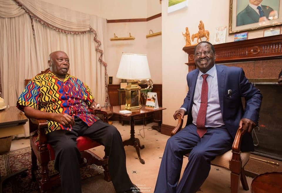 Raila Odinga says he forgave Daniel Moi for his weaknesses