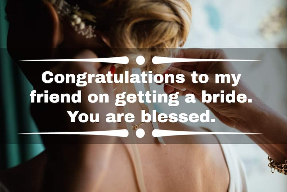 caption for your best friend's wedding