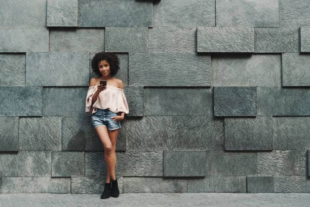 Stylish Female Model Poses Against Urban Wall On Sunny Day Sporting Cool  Sunglasses Photo Background And Picture For Free Download - Pngtree