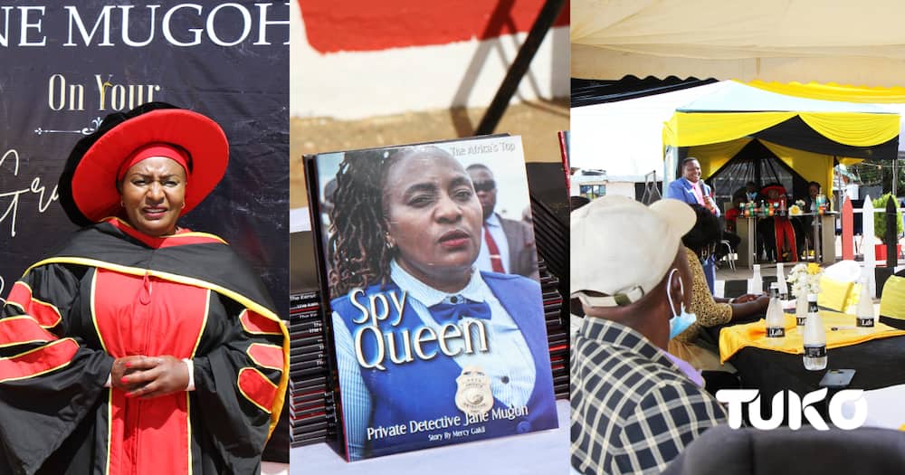 Jane Mugoh also launched her book titled Spy Queen.