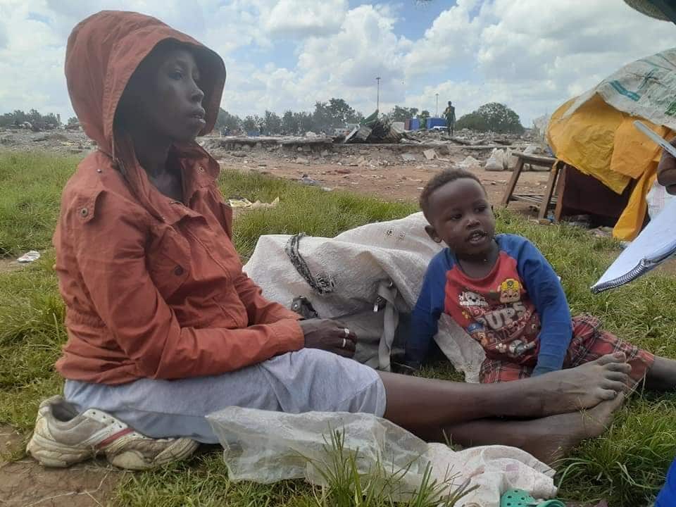 Nairobi woman affected by Kariobangi demolitions names newborn after activist who helped her