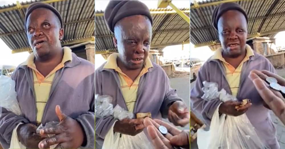 Bi Phakati Blesses Street Hawker With R800, Exceeds His Monthly Earnings
