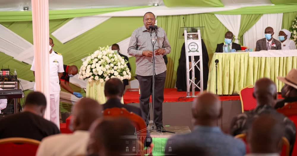 Uhuru's speech at Mama Hannah Mudavadi's funeral angers Ruto's allies