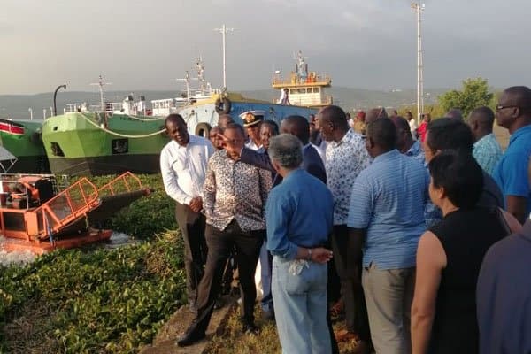 President Uhuru Kenyatta makes impromptu visit to Kisumu port