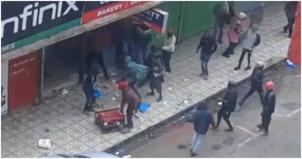 Hii ni Kenya? Video Inayoonyesha Duka Kuu la Eldoret Likiporwa Yazua Wasiwasi
