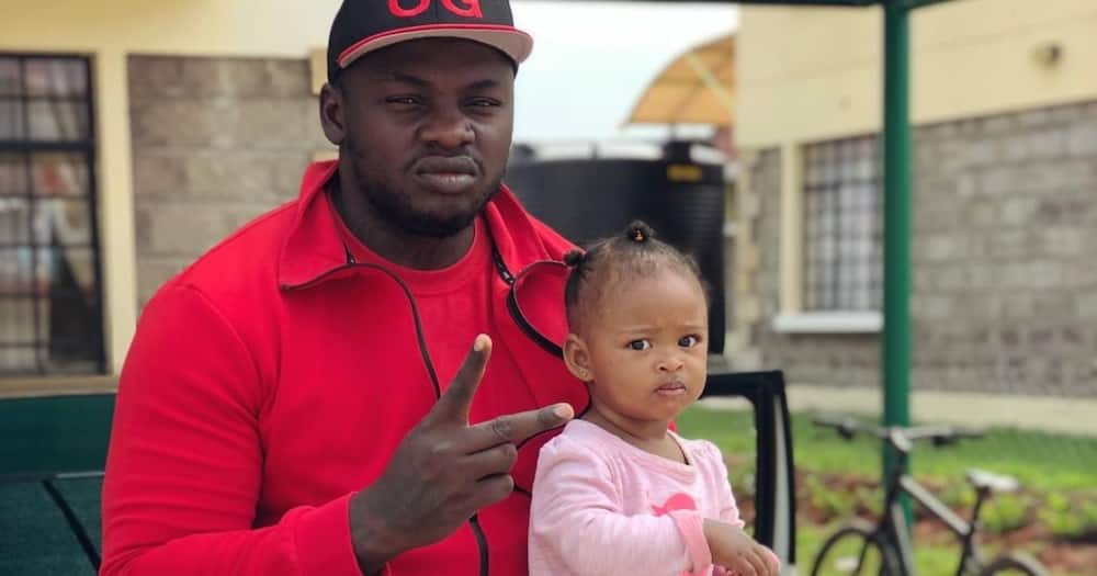 Cute video of Khaligraph Jones bonding with his two kids warms hearts online