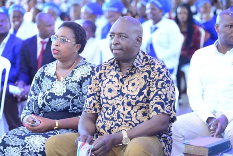 Defiant Malindi MP Aisha Jumwa attends church service with DP Ruto days after being freed on bail