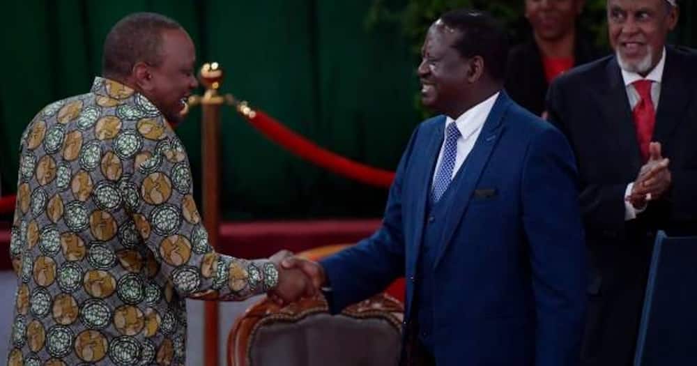 Uhuru Raila handshake.
