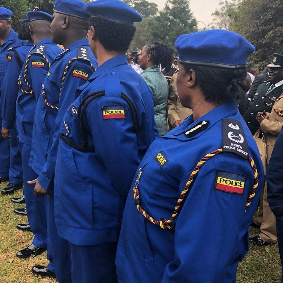 Kenya police ranks and badges from lowest to highest