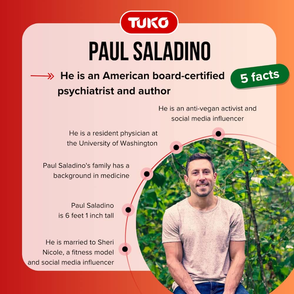American psychiatrist Paul Saladino