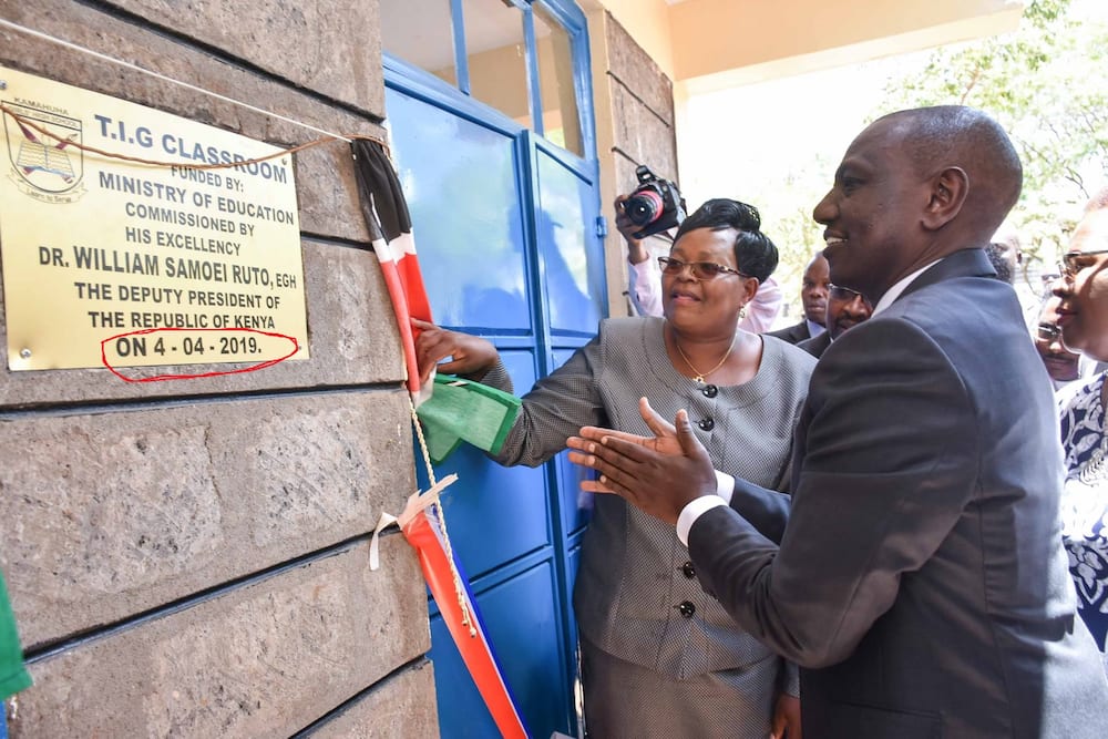 Hardworking William Ruto launches project ahead of time in Murang'a