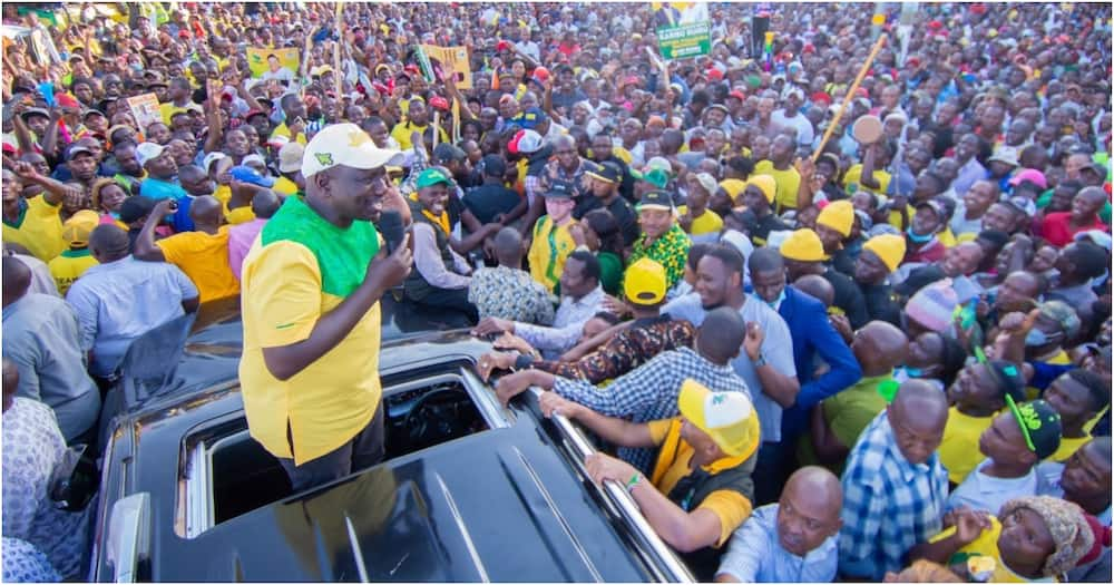 Deputy President William Ruto in Thika. Photo: William Ruto.