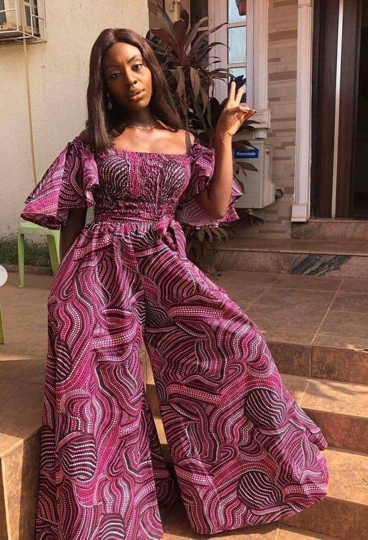 15 Ankara Jumpsuit Styles for the Most Fashionable Ladies