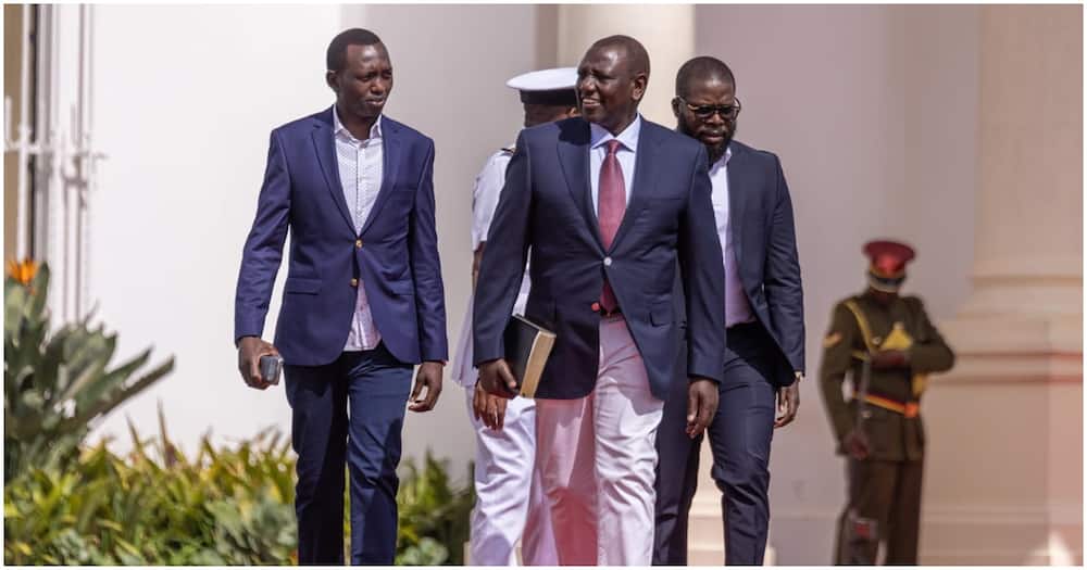 Ruto and his sons.