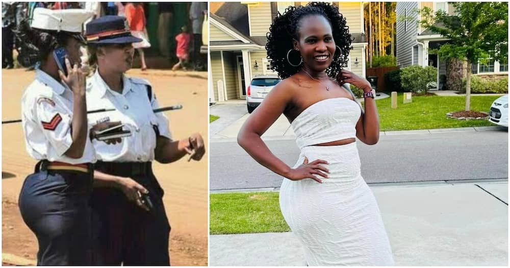 Linda Okello confessed how her hourglass figure worked for her. Photo: Linda Okello.