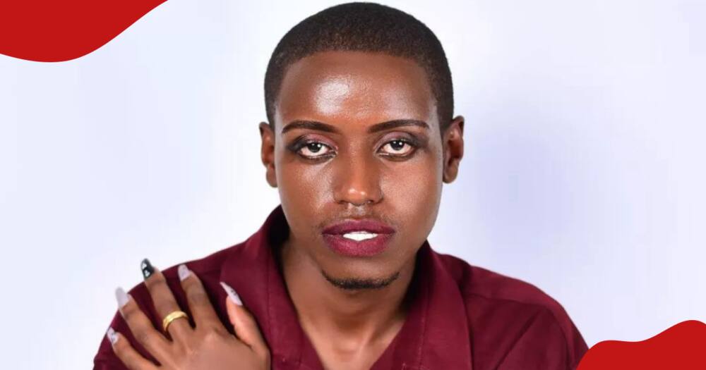 Brian Chira poses for snap in maroon while still alive.