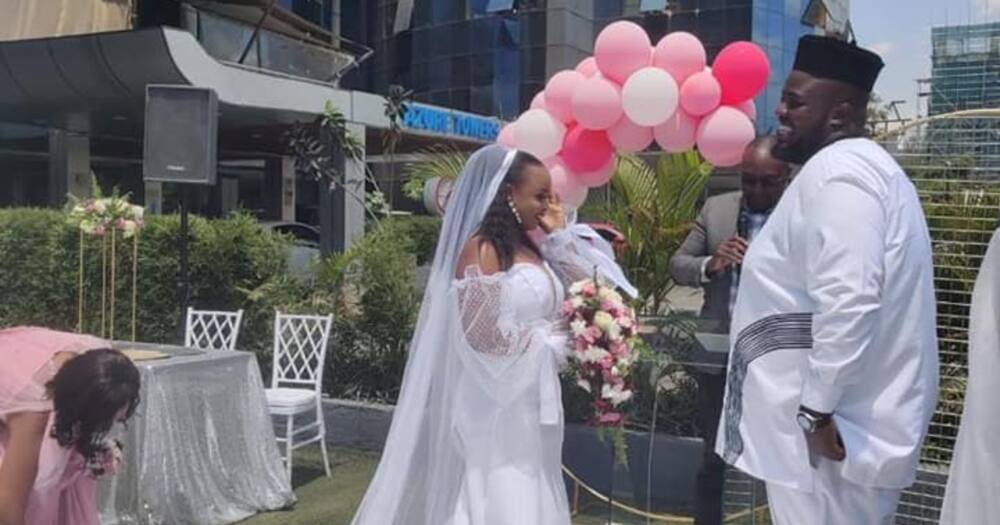 Ken marries Esther: Late Nyeri governor Nderitu Gachagua's eldest son ties knot in grand wedding