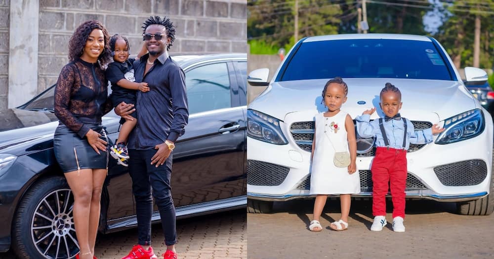 Diana Marua and Bahati.