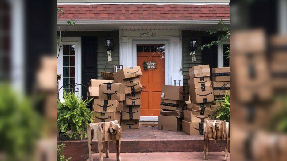 Woman Surprised After Receiving Hundreds of Amazon Packages She Didn't Order