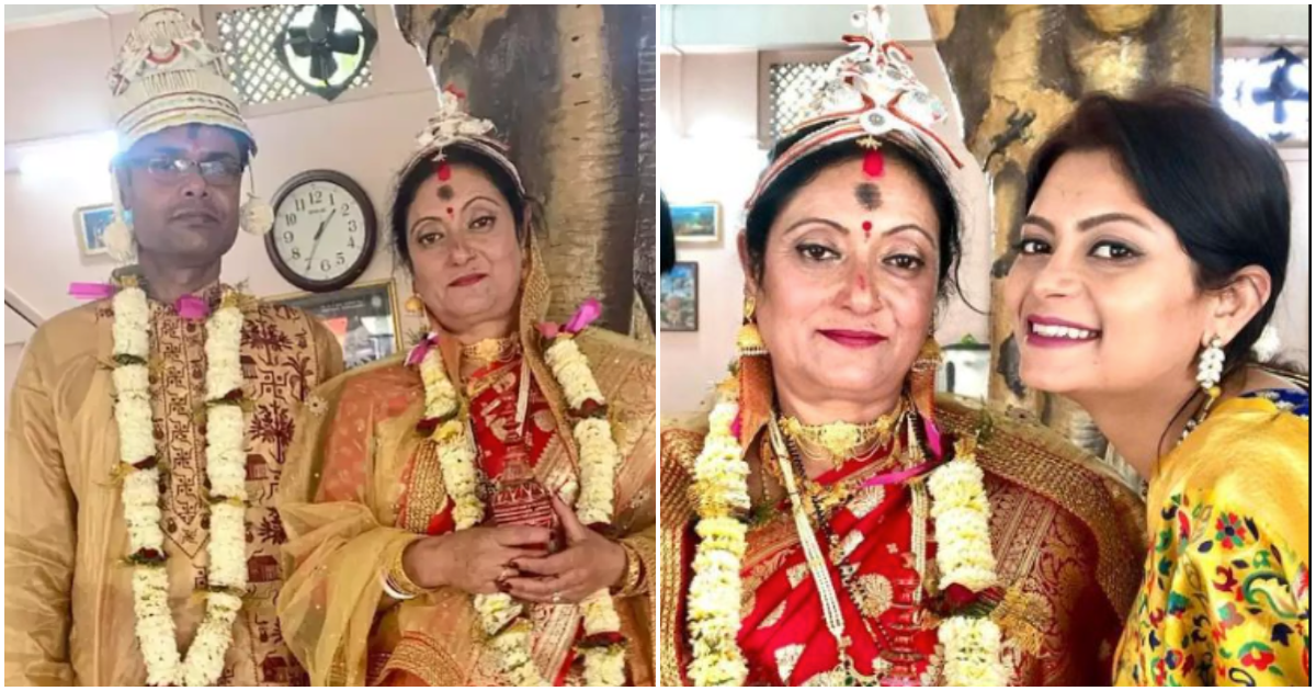 Indian Woman Gets 50-Year-Old Mother Remarried Years after Her Father ...