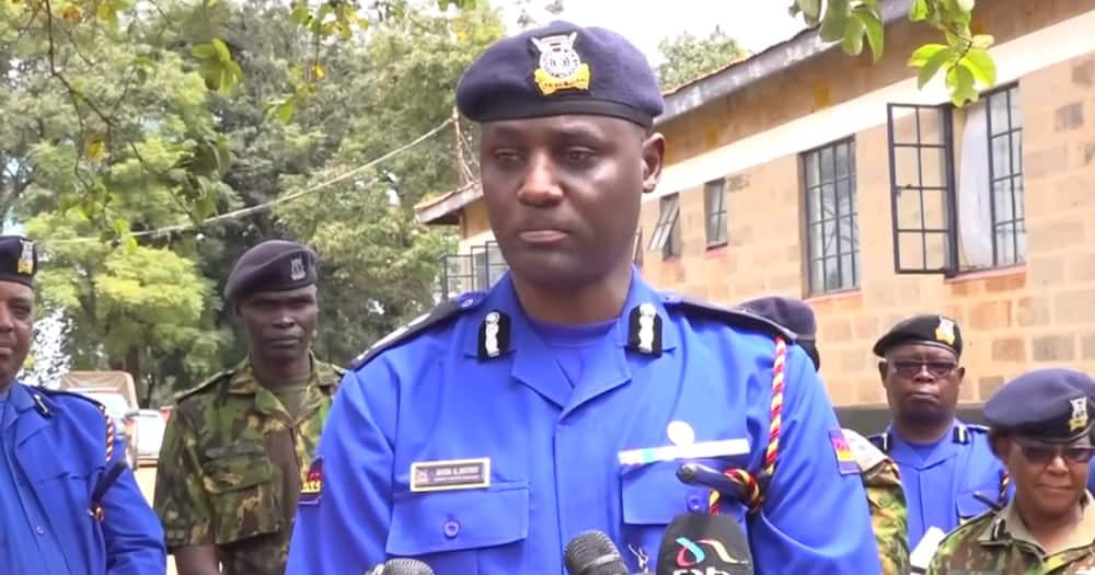 Murang'a Police Arrest Notorious Criminal Allegedly Splashing Petrol ...