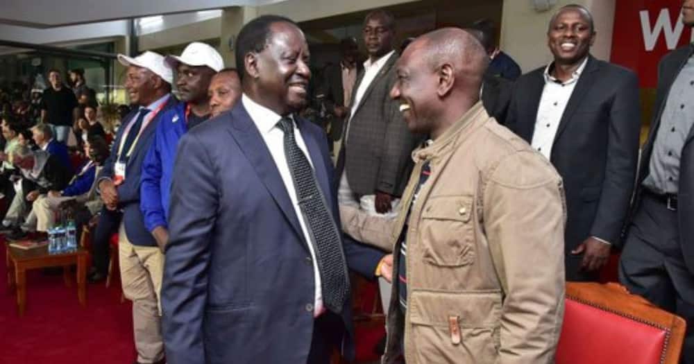 DP William Ruto admitted ODM's Raila Odinga will be his worthy rival in 2022.