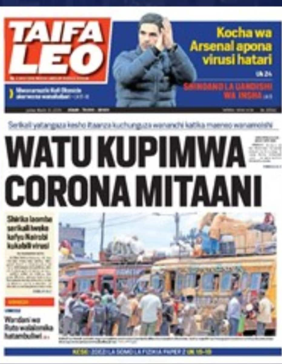 Magazetini Machi 20: Wanasanyasi wafichua dawa za Malaria zinaweza tibu coronavirus