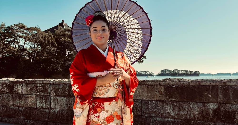 Tokyo, Japan. 26th Apr, 2017. Akiko Mutsunaga holds a Kobitos Dukan  character, Kobitos which now is been air on Malaysia and China TV is on  display during the Licensing Expo 2017 at