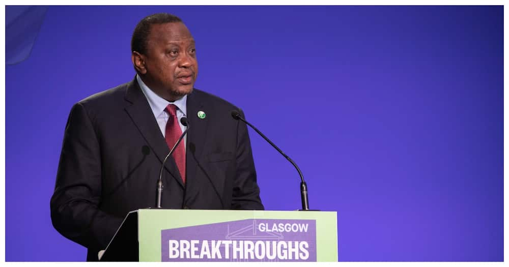 President Uhuru Kenyatta has Kenya on the right course in fighting climate change.