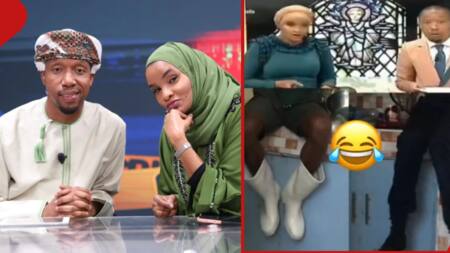 Viral Tiktoker Hilariously Edits Clip of Rashid Abdalla and Lulu Hassan On Citizen TV