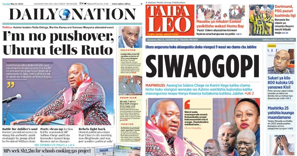 Kenyan Newspapers.