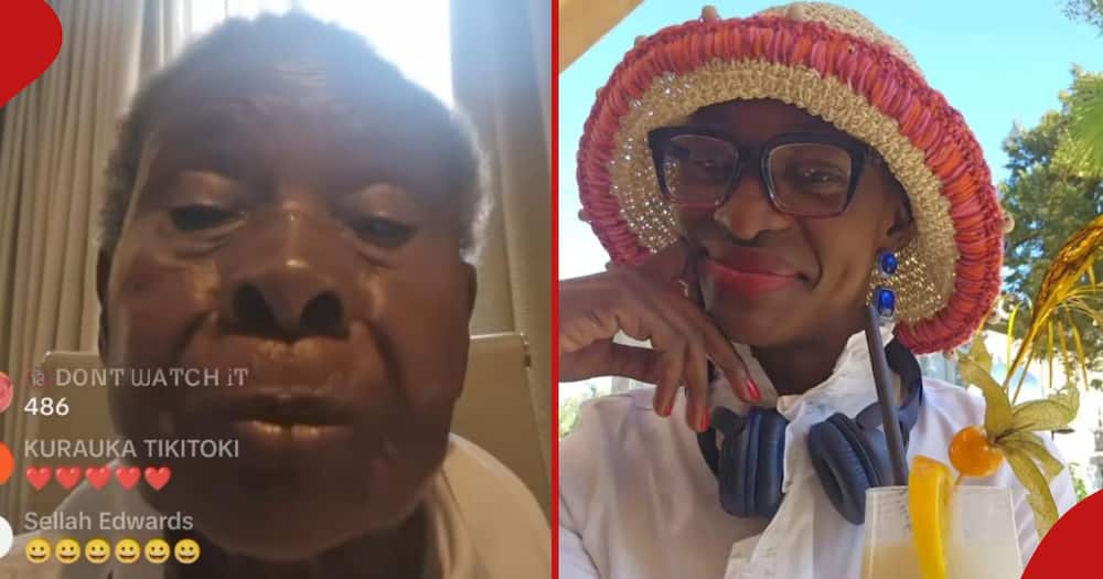 Nyako's grandmother shared the issues they have as she asked for lions on TikTok.