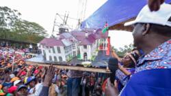 Raila Odinga Overjoyed after Narok Youths Gift Him State House Portrait: "Maskani Yangu"